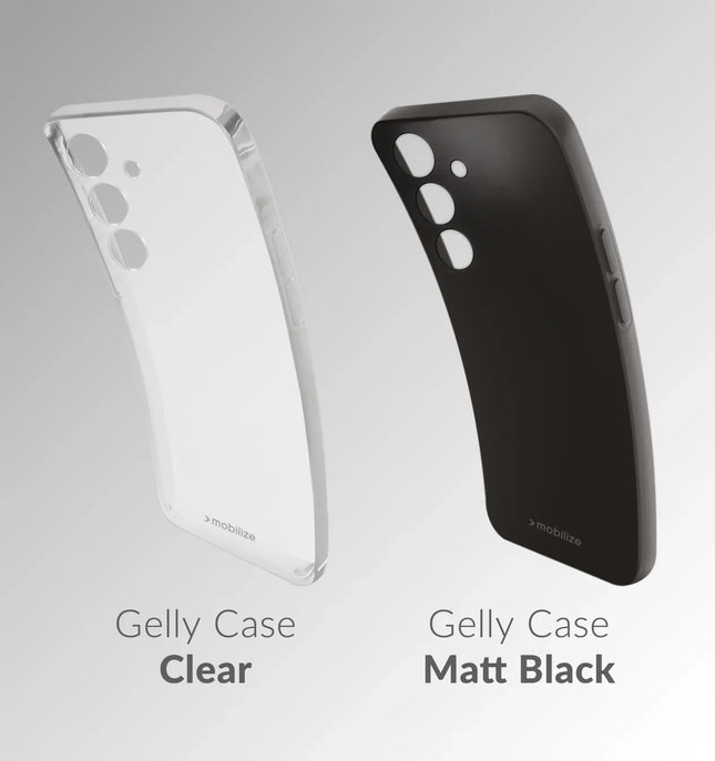 Mobilize Rubber Gelly Case OnePlus Nord 5 Matt Black productafbeelding 2