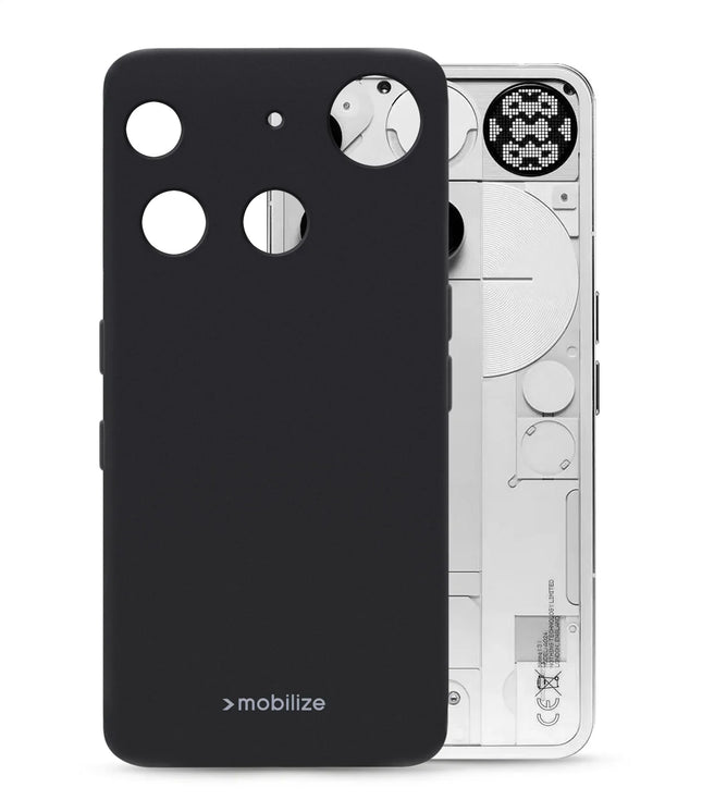 Mobilize Rubber Gelly Case Nothing Phone (3) Matt Black