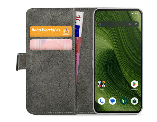 Mobilize Classic Gelly Wallet Book Case Fairphone 6 Black productafbeelding 2