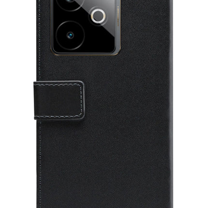 Mobilize Classic Gelly Wallet Book Case Realme Gt 7/Gt 7T Black productafbeelding 3