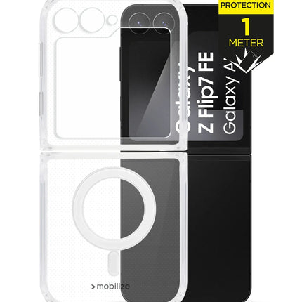 Mobilize MagSafe Compatible Naked Protection Case - Samsung Galaxy Z Flip7 Fe Clear