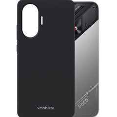 Mobilize Rubber Gelly Case Xiaomi Poco F7 Matt Black