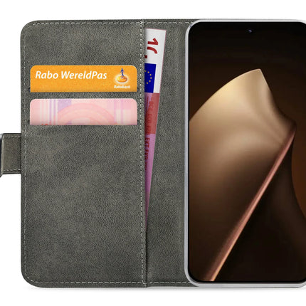 Mobilize Classic Gelly Wallet Book Case Xiaomi 15T Pro Black productafbeelding 3