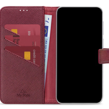 My Style Flex Wallet - Samsung Galaxy A26 5G/A17 (4G/5G) Bordeaux productafbeelding 3