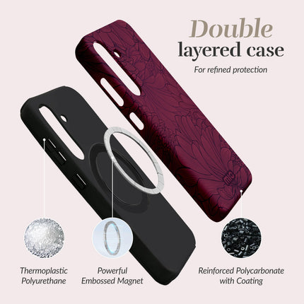 Mio By Mobilize Mio Berry Blooms MagSafe Compatible - Samsung A17 (4G/5G) productafbeelding 6