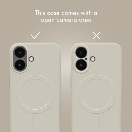 My Style Protective Flex MagSafe Compatible Case - Samsung Galaxy A17 5G Antique White productafbeelding 4