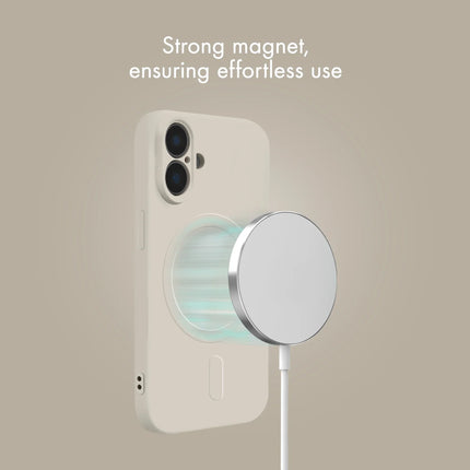 My Style Protective Flex MagSafe Compatible Case - Samsung Galaxy S25 Fe 5G Antique White productafbeelding 9