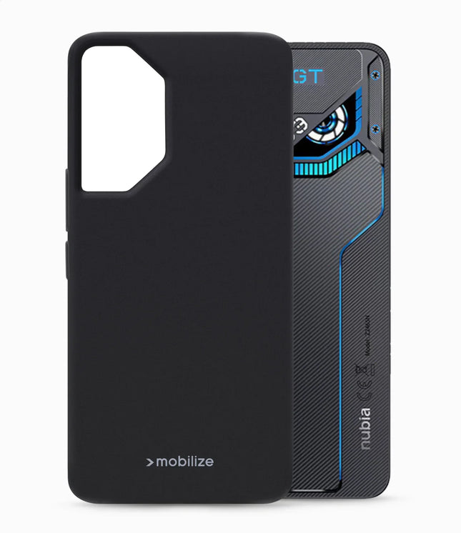 Mobilize Rubber Gelly Case Nubia Neo 3 Gt Matt Black