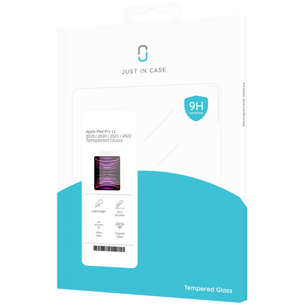 iPad Pro 11 2022 4th (Gen)/Pro 11 2021 (3rd Gen)/Pro 11 2020 (2nd Gen) - Screenprotector Tempered Glass