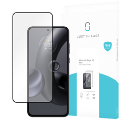 Motorola Edge 30 Neo - Full Cover Screenprotector Tempered Glass - Black