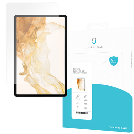 Samsung Galaxy Tab S8+ - Screenprotector Tempered Glass