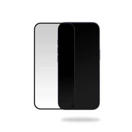Apple iPhone 16 Pro Max/17 Pro Max Zwart Glass Zwart Frame Screenprotector - Apple - Zwart - Casebump