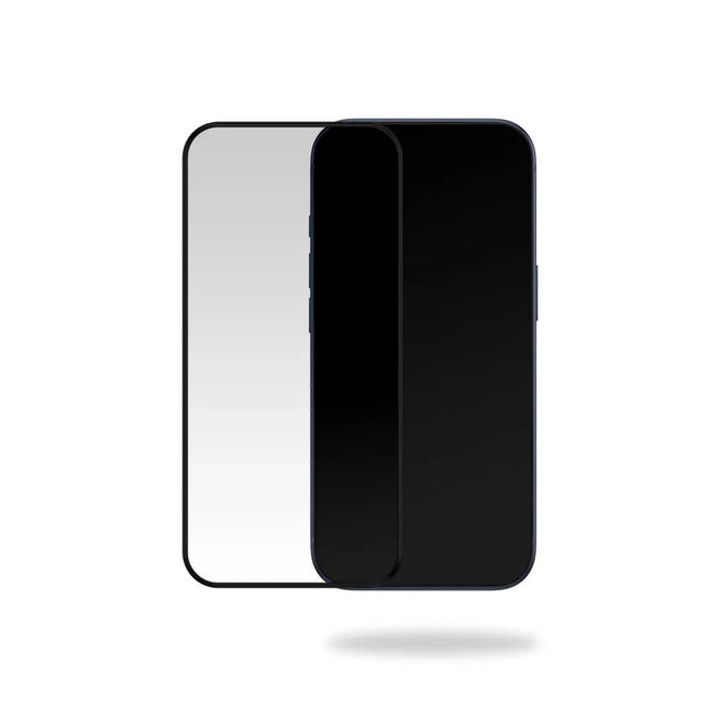 Apple iPhone 16 Pro Max/17 Pro Max Zwart Glass Zwart Frame Screenprotector - Apple - Zwart - Casebump