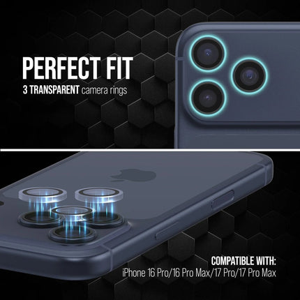 Apple iPhone 16 Pro/16 Pro Max/17 Pro/17 Pro Max Glass Screenprotector - Apple - Casebump