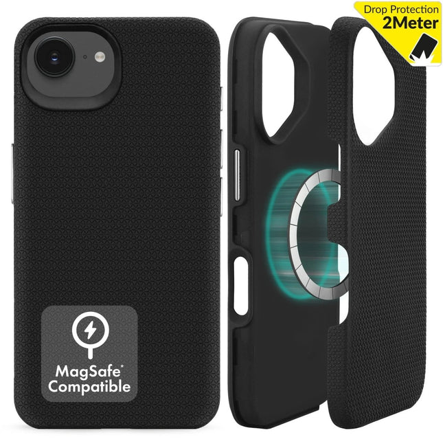 Apple iPhone 16E Black MagSafe Hoesje MagSafe Hoesje Zwart - Apple - Casebump