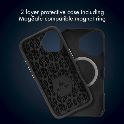 Apple iPhone 17 Black MagSafe Hoesje MagSafe Hoesje Zwart - Apple - Casebump