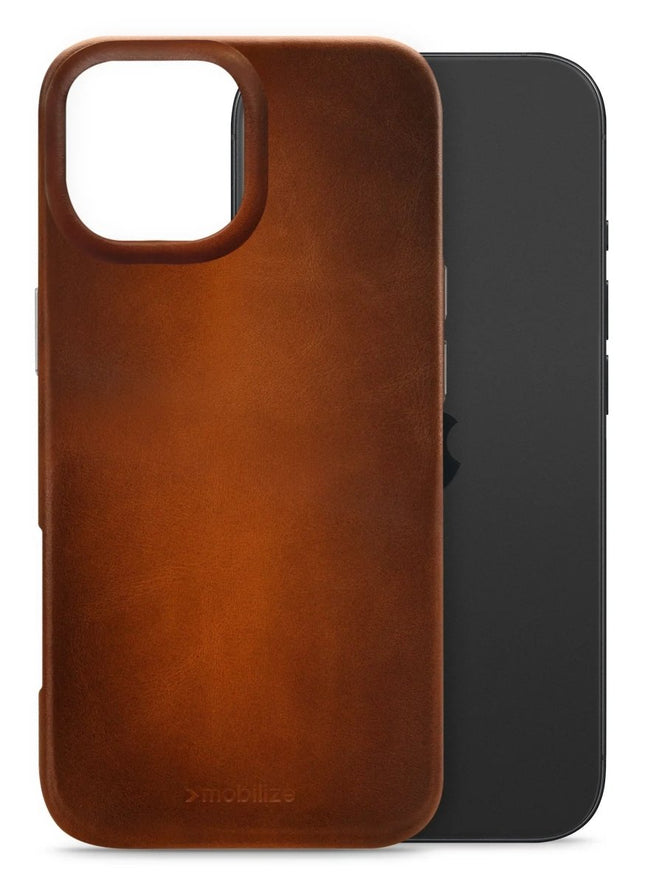 Apple iPhone 17 Burned Cognac MagSafe Hoesje MagSafe Hoesje - Apple - Casebump