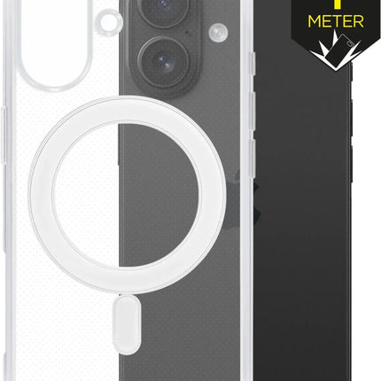 Apple iPhone 17 Clear MagSafe Hoesje MagSafe Hoesje Transparant - Apple - Casebump