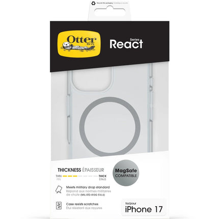 Apple iPhone 17 Clear MagSafe Hoesje MagSafe Hoesje Transparant - Apple - Casebump