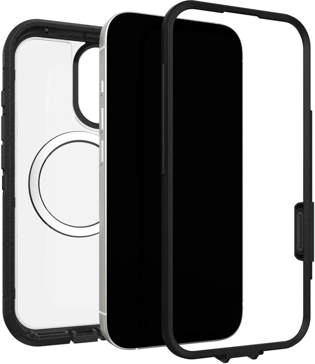 Apple iPhone 17 Clear/Black MagSafe Hoesje MagSafe Hoesje Zwart - Apple - Casebump