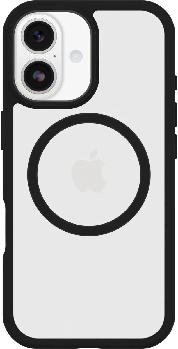 Apple iPhone 17 Clear/Black MagSafe Hoesje MagSafe Hoesje Zwart - Apple - Casebump