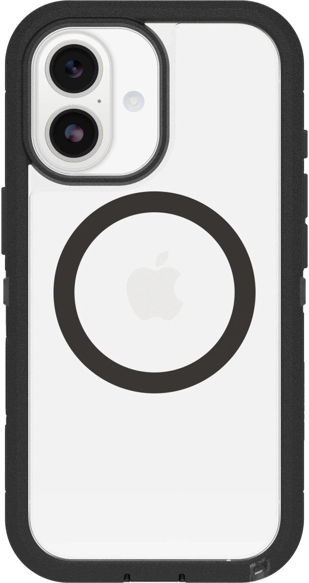 Apple iPhone 17 Clear/Black MagSafe Hoesje MagSafe Hoesje Zwart - Apple - Casebump