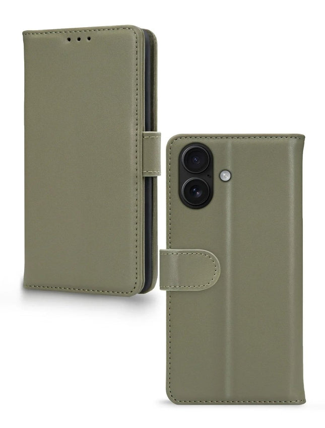 Apple iPhone 17 Green Wallet Book Case Wallet Book Case - Apple - Casebump