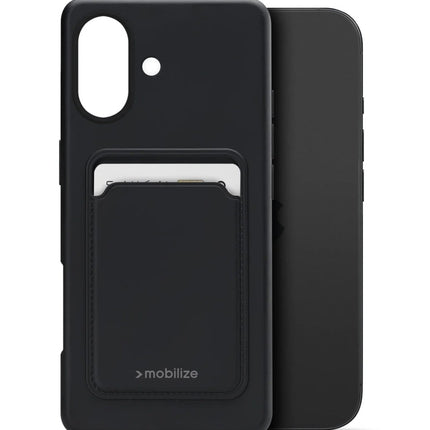Apple iPhone 17 Matt Black Gelly Case Gelly Case Zwart - Apple - Casebump