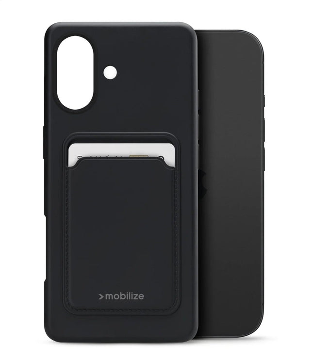 Apple iPhone 17 Matt Black Gelly Case Gelly Case Zwart - Apple - Casebump