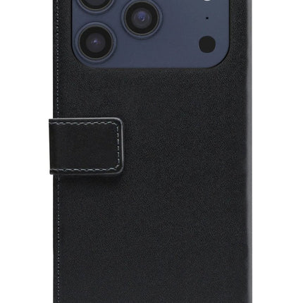 Apple iPhone 17 Pro Black Wallet Book Case Wallet Book Case Zwart - Apple - Casebump