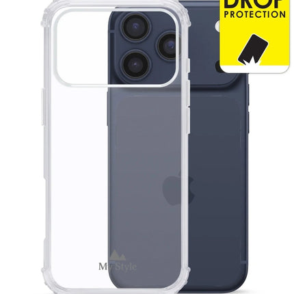 Apple iPhone 17 Pro Clear Hoesje Hoesje Transparant - Apple - Casebump