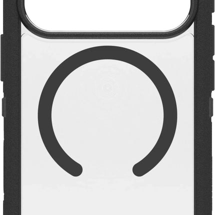 Apple iPhone 17 Pro Clear/Black MagSafe Hoesje MagSafe Hoesje Zwart - Apple - Casebump
