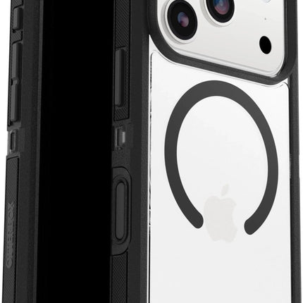 Apple iPhone 17 Pro Clear/Black MagSafe Hoesje MagSafe Hoesje Zwart - Apple - Casebump