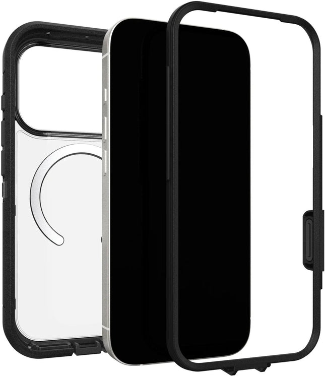 Apple iPhone 17 Pro Clear/Black MagSafe Hoesje MagSafe Hoesje Zwart - Apple - Casebump