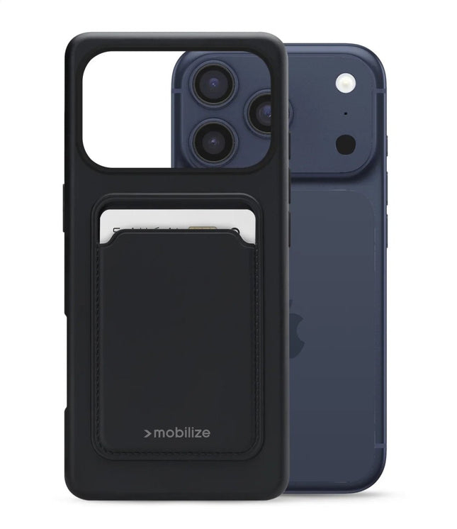 Apple iPhone 17 Pro Matt Black Gelly Case Gelly Case Zwart - Apple - Casebump