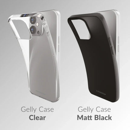 Apple iPhone 17 Pro Matt Black Gelly Case Gelly Case Zwart - Apple - Casebump