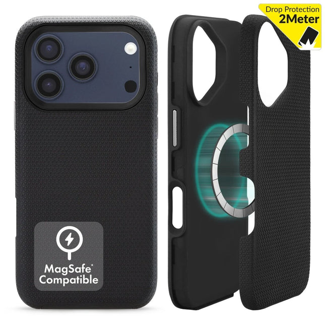 Apple iPhone 17 Pro Max Black MagSafe Hoesje MagSafe Hoesje Zwart - Apple - Casebump