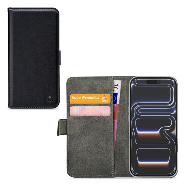 Apple iPhone 17 Pro Max Black Wallet Book Case Wallet Book Case Zwart - Apple - Casebump