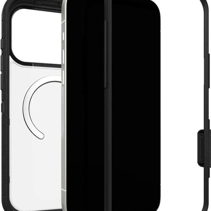 Apple iPhone 17 Pro Max Clear/Black MagSafe Hoesje MagSafe Hoesje Zwart - Apple - Casebump