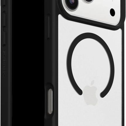 Apple iPhone 17 Pro Max Clear/Black MagSafe Hoesje MagSafe Hoesje Zwart - Apple - Casebump
