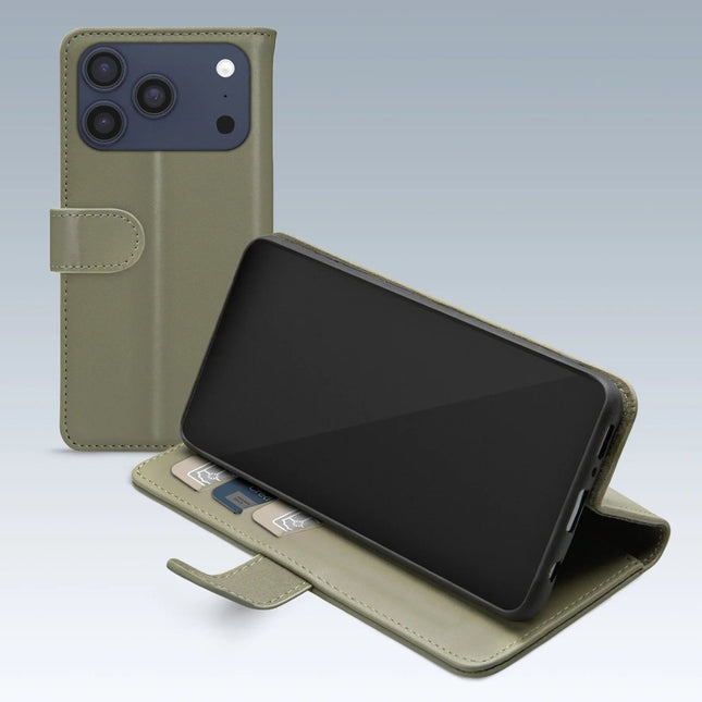 Apple iPhone 17 Pro Max Green Wallet Book Case Wallet Book Case - Apple - Casebump