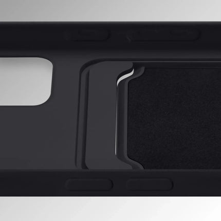 Apple iPhone 17 Pro Max Matt Black Gelly Case Gelly Case Zwart - Apple - Casebump