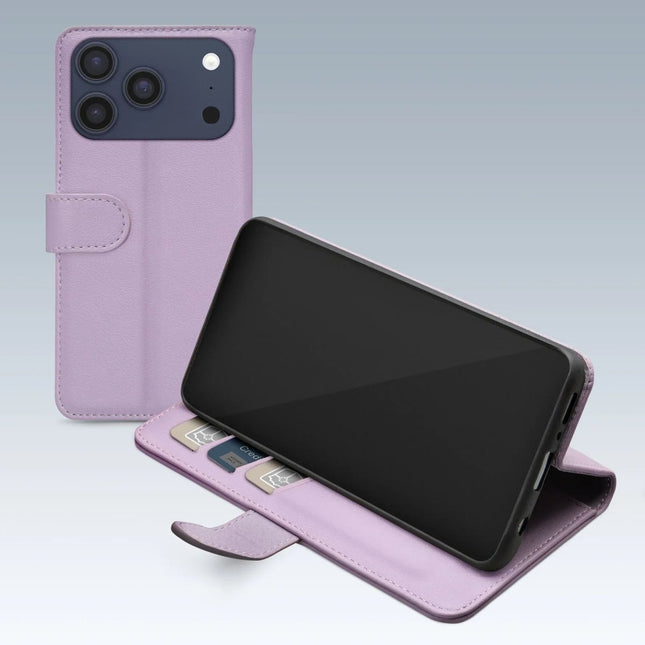 Apple iPhone 17 Pro Max Purple Wallet Book Case Wallet Book Case - Apple - Casebump