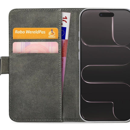 Apple iPhone Air Black Wallet Book Case Wallet Book Case Zwart - Apple - Casebump