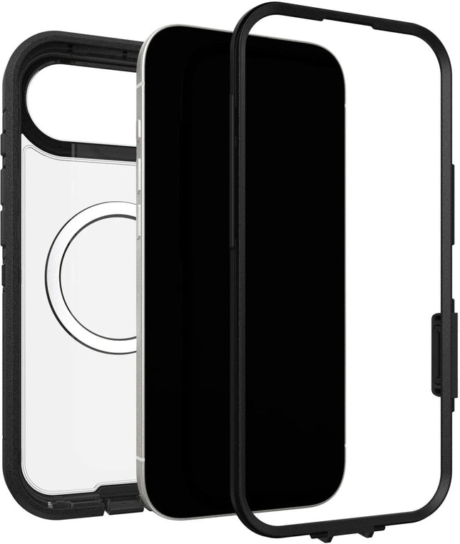 Apple iPhone Air Clear/Black MagSafe Hoesje MagSafe Hoesje Zwart - Apple - Casebump