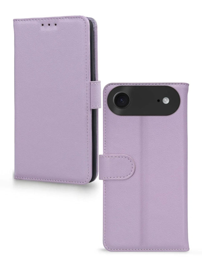 Apple iPhone Air Purple Wallet Book Case Wallet Book Case - Apple - Casebump