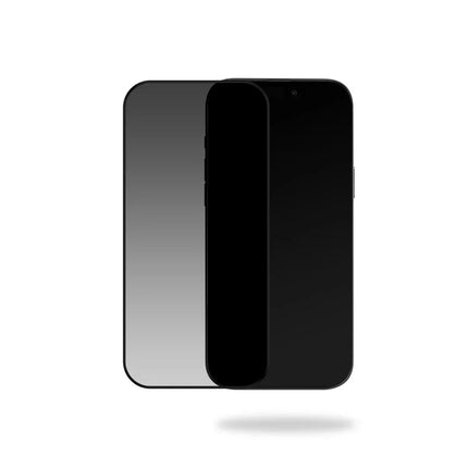 Apple iPhone Air Zwart Privacy Glass Zwart Frame Screenprotector - Apple - Zwart - Casebump
