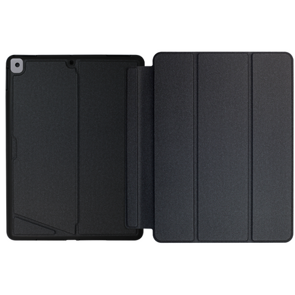 iPad 2021 (9th Gen) / 2020 (8th Gen) Back Cover + Flap + Qwerty Keyboard - Black
