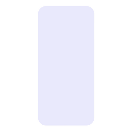 iPhone 16 - Blue Filter Screenprotector Tempered Glass