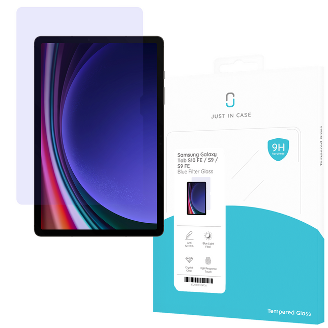 Samsung Galaxy Tab S9 / S9 FE / S10 FE / S10 Lite / S11 - Blue Filter Screenprotector Tempered Glass